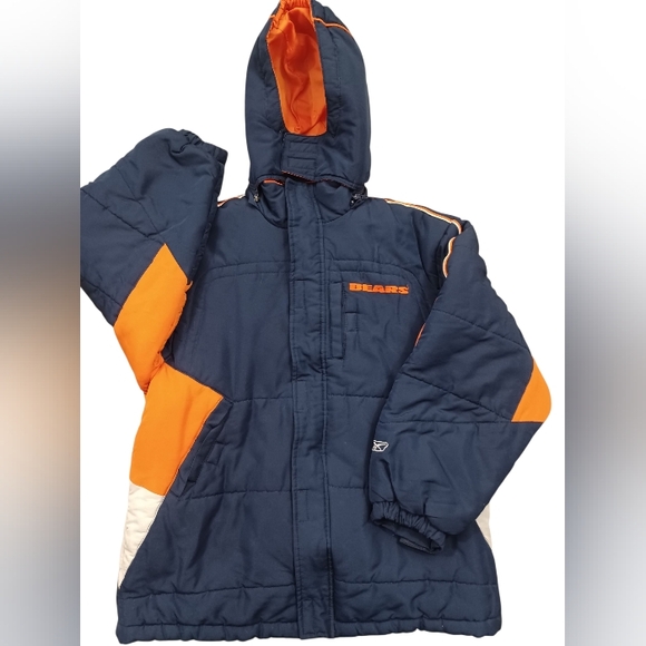 Reebok Team Apparel Boys Chicago Bears Coat Sz. XL (18-20) - Picture 1 of 7